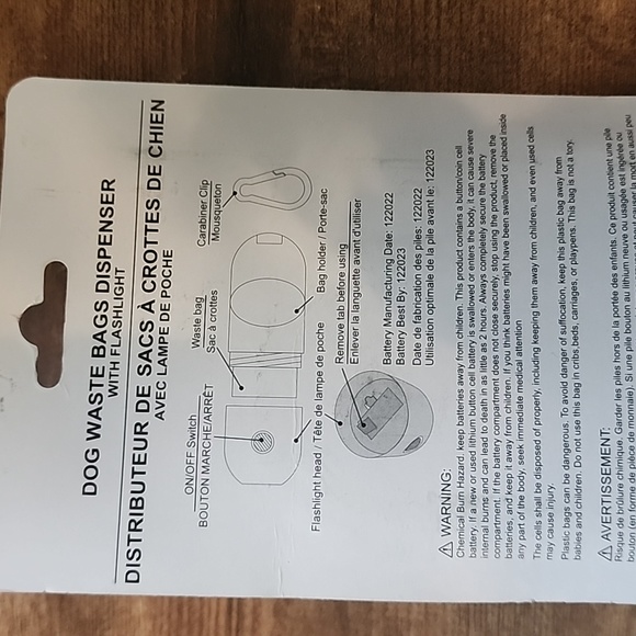 SALE⚡️Dog poop waste Bag Dispenser with Flashlight - Picture 3 of 4